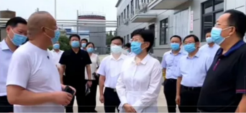 焦作市委書記葛巧紅一行蒞臨旭瑞集團(tuán)參觀調(diào)研！